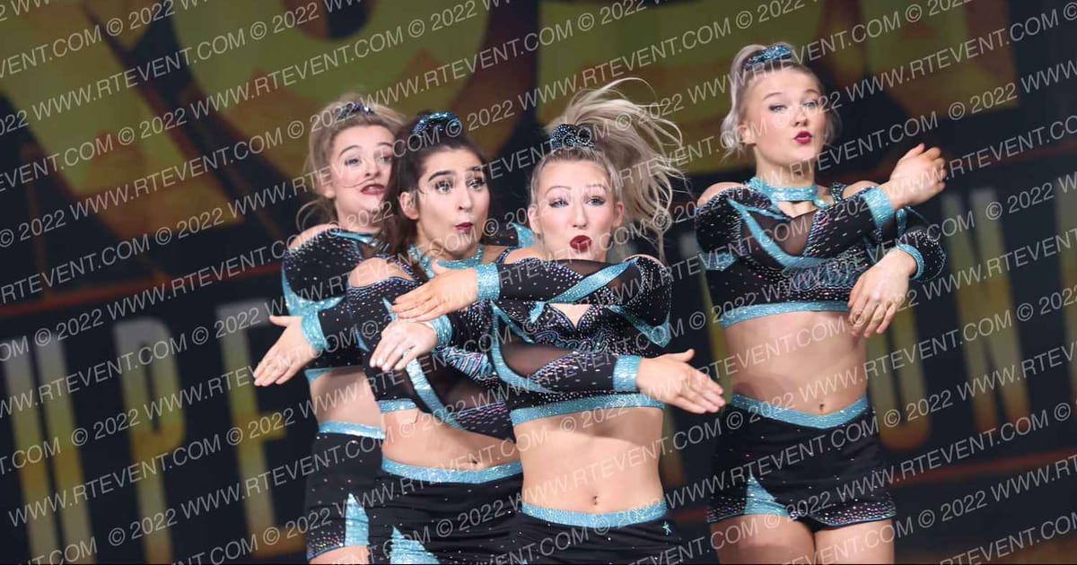 Cheer Sport Sharks Great White Sharks · The Showdown