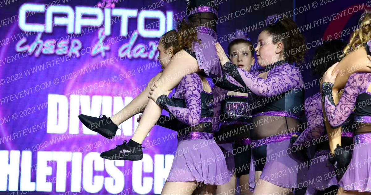 Divine Athletics Cheer Dynasty J1 · Coastal at the Capitol