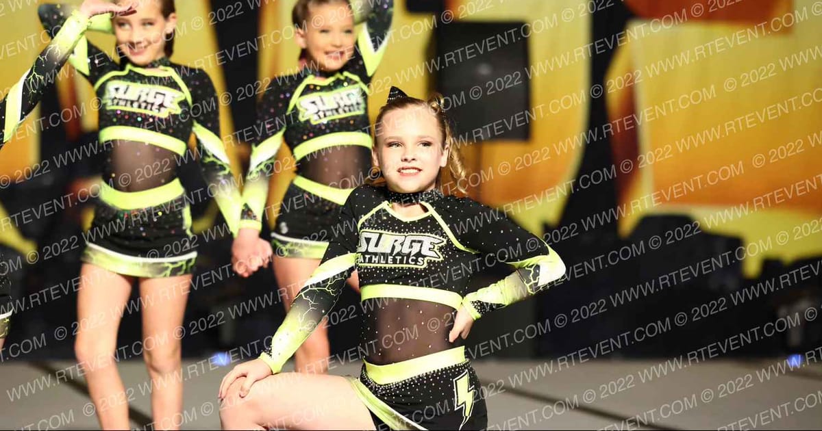 Surge Athletics Sizzle · Gold Rush Super Floor Two