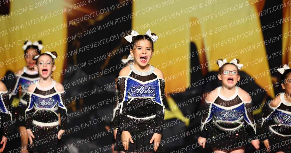 Alpha Cheer & Dance Sass · Gold Rush Super Floor Two