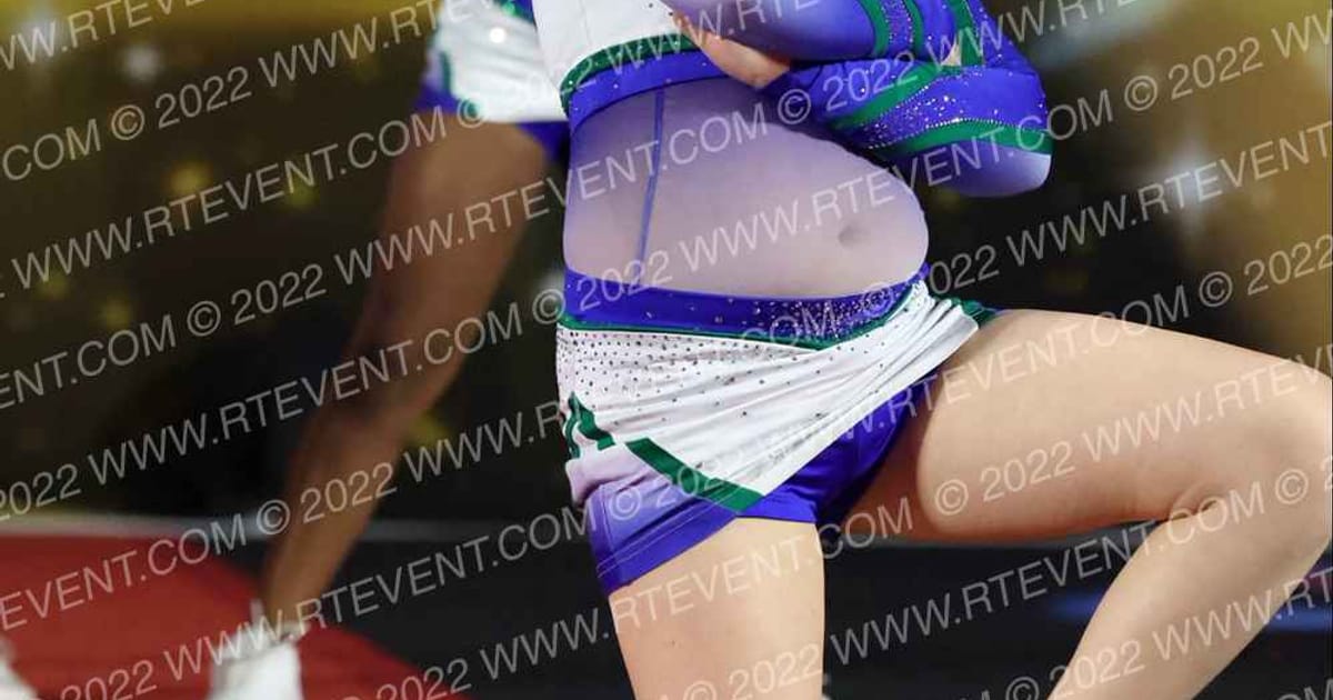 University Cheer Force Blizzard · Encore Santa Clara Showdown