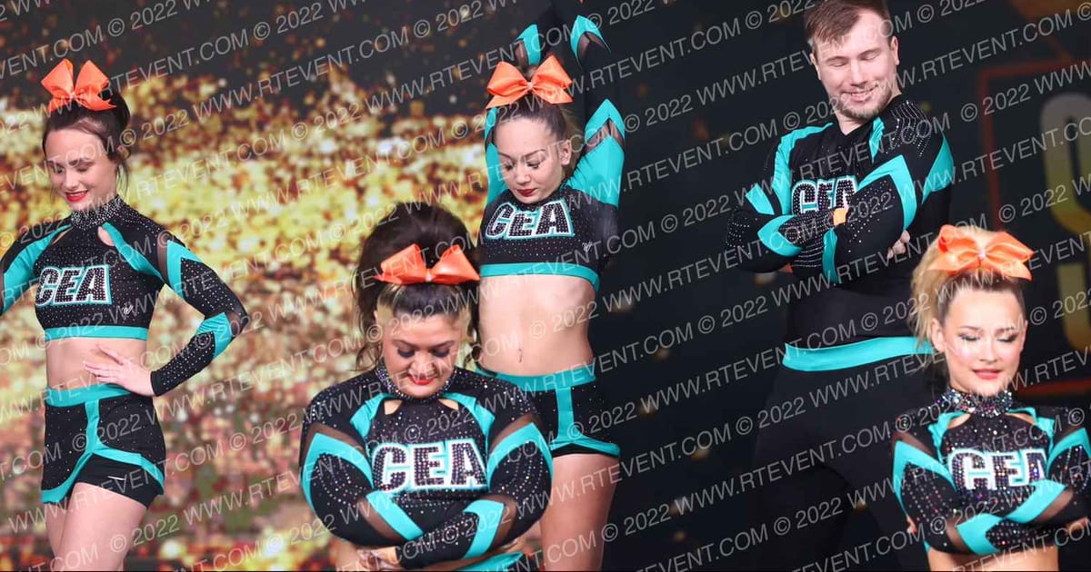 Cheer Extreme All Stars DMV Savage 7 · Gold Rush Super Floor One
