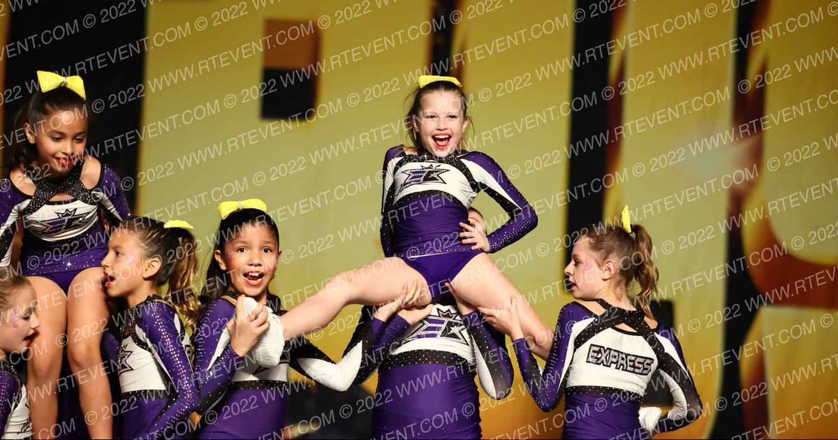 Express Cheer Dallas Vis1on · Gold Rush Super Floor Two