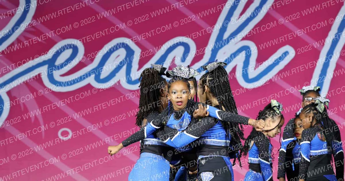 Jacksonville Cheer All Stars Queen of Hearts · Destin Beach Nationals