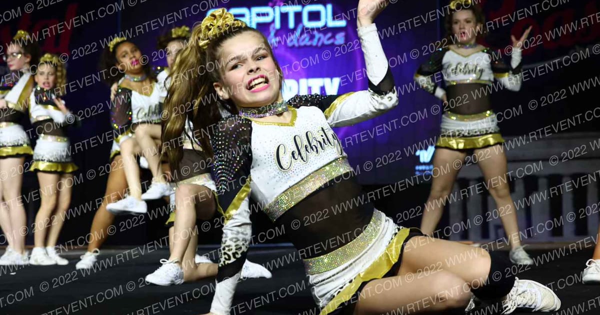 Celebrity Cheer GLAM · Coastal at the Capitol