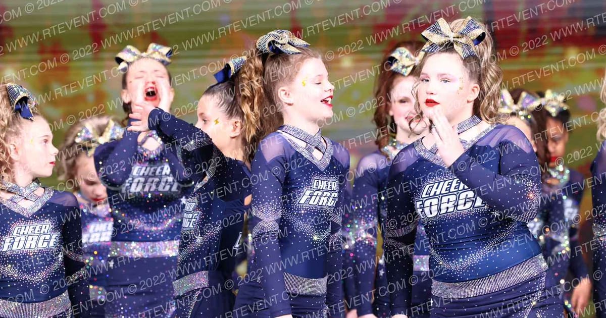 Cheer Force Arkansas ThunderBirds · Gold Rush Super Floor One