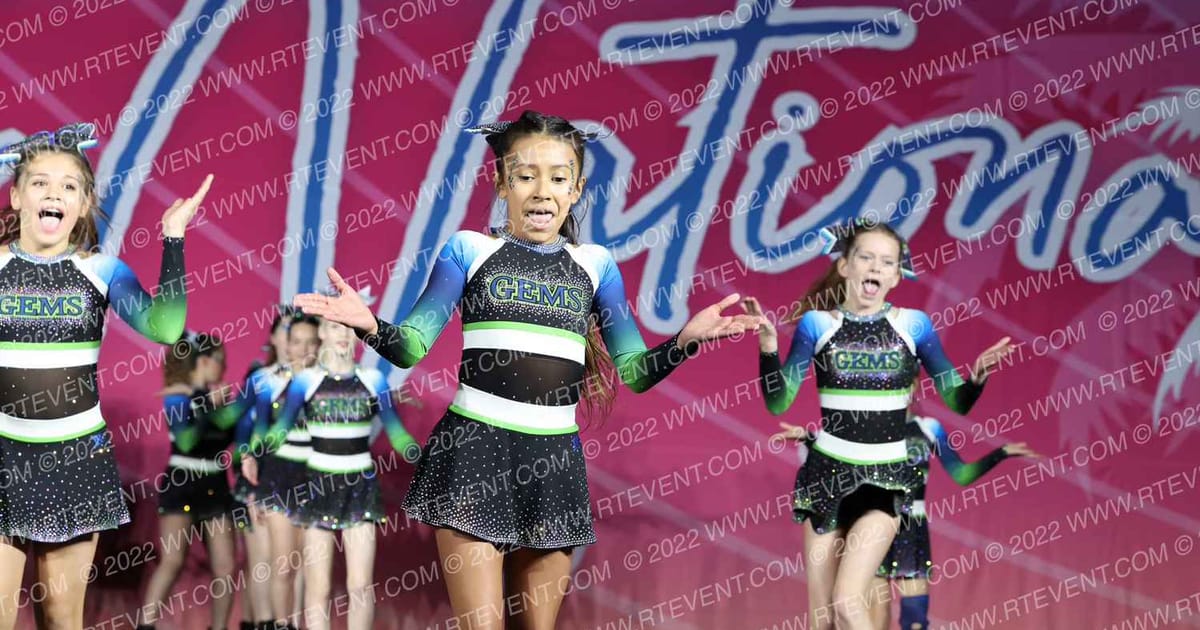 North West Florida Cheer Emeralds · Destin Beach Nationals