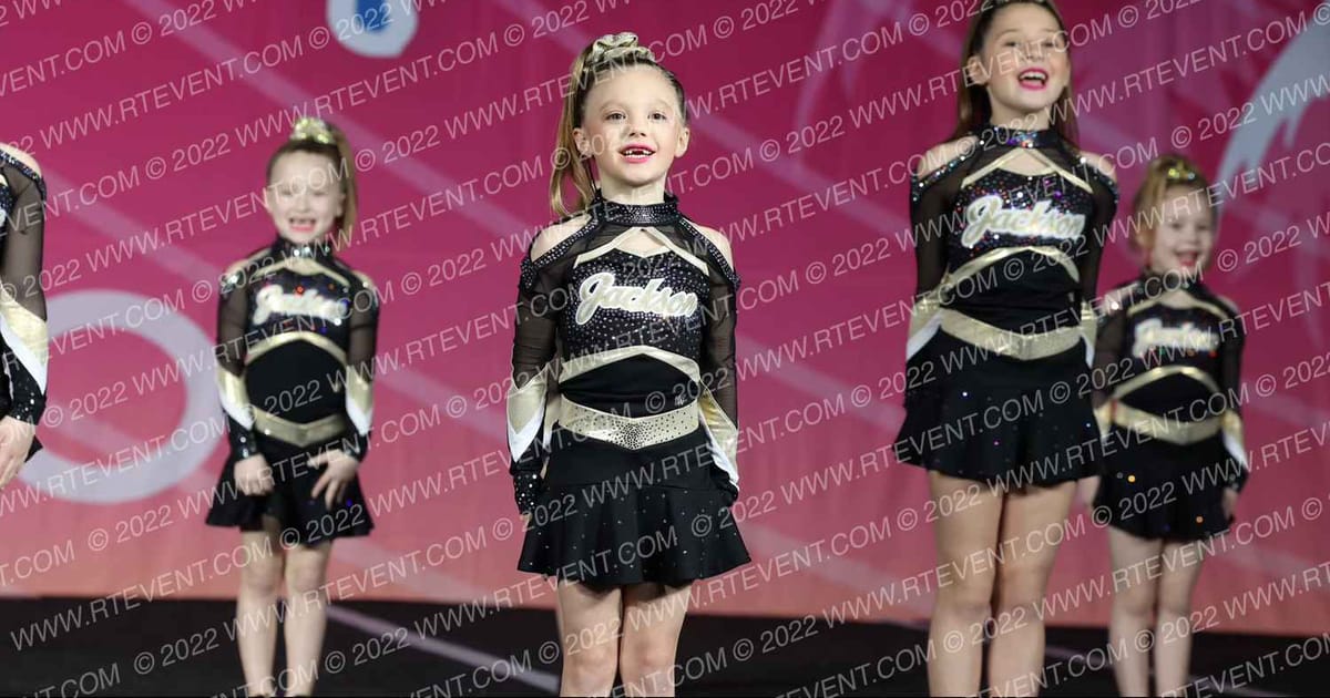 Jackson Cheer Company Sassy Sparkles · Destin Beach Nationals