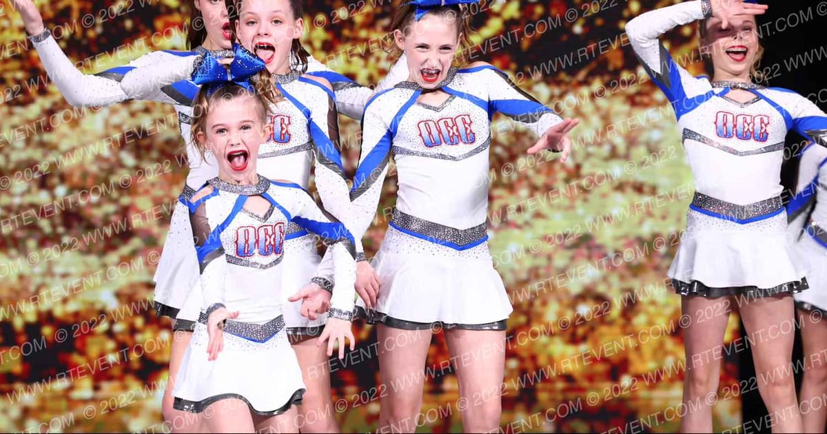 Outlaw Cheer Company Chaos · Gold Rush Super Floor One