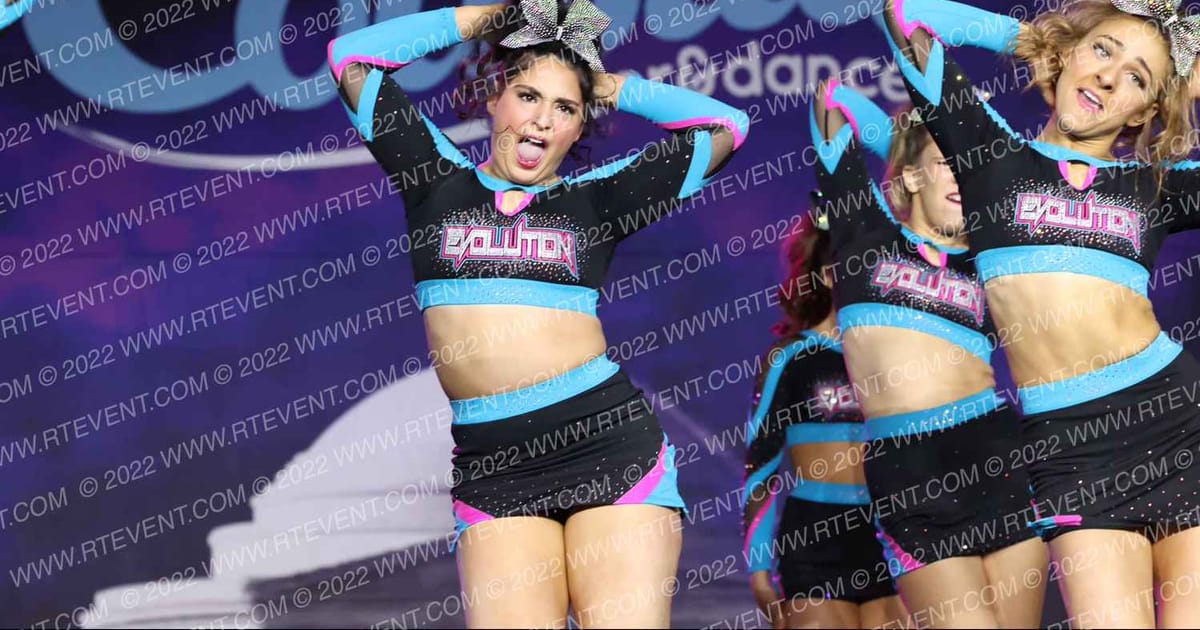 Evolution Cheer Teal Obsession · Coastal at the Capitol