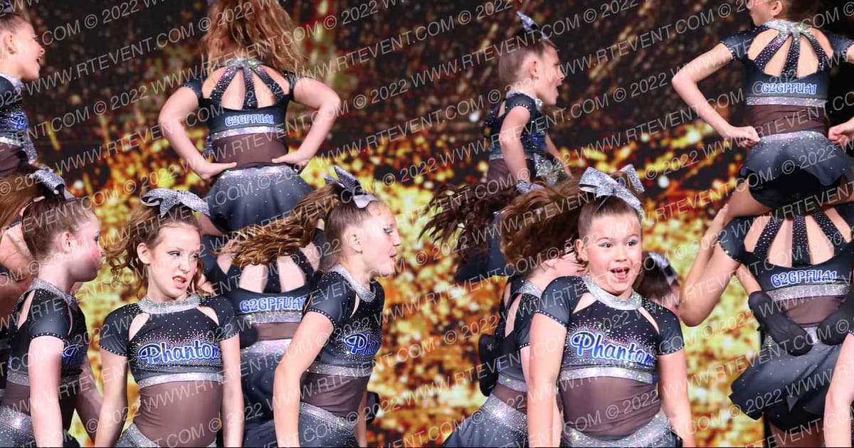 Phantom Cheer Eclipse · Gold Rush Super Floor One