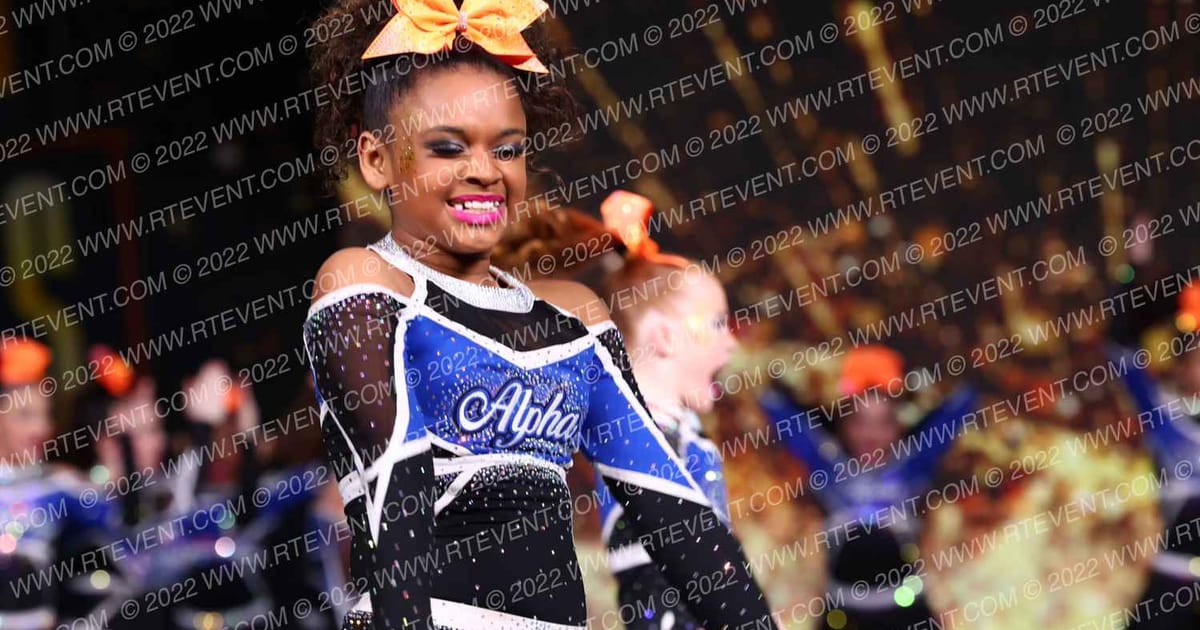 Alpha Cheer & Dance Lady A · Gold Rush Super Floor One