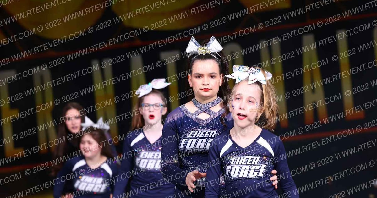 Cheer Force Arkansas Starlings · Gold Rush Super Floor One