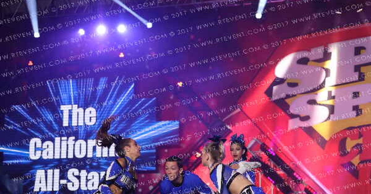 The California All Stars - Ontario Blue Crew · Spirit Sports Palm Springs Grand Nationals