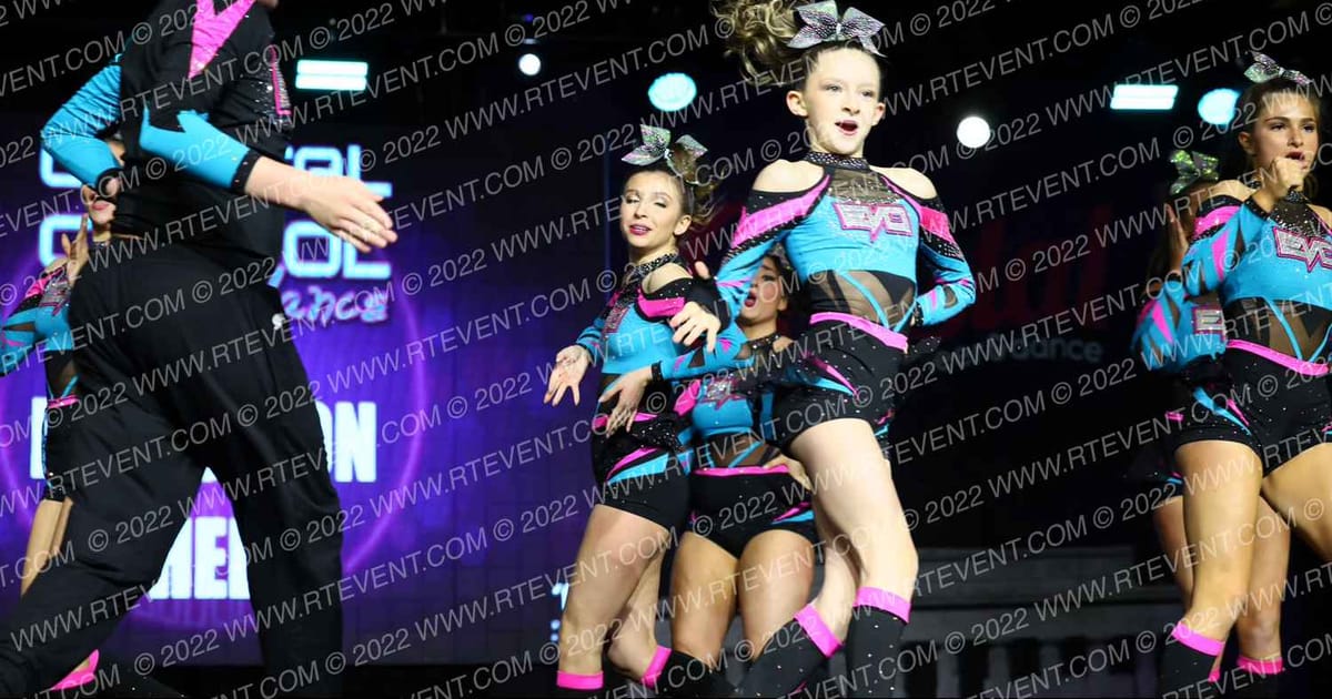 Evolution Cheer Teal Shock · Coastal at the Capitol