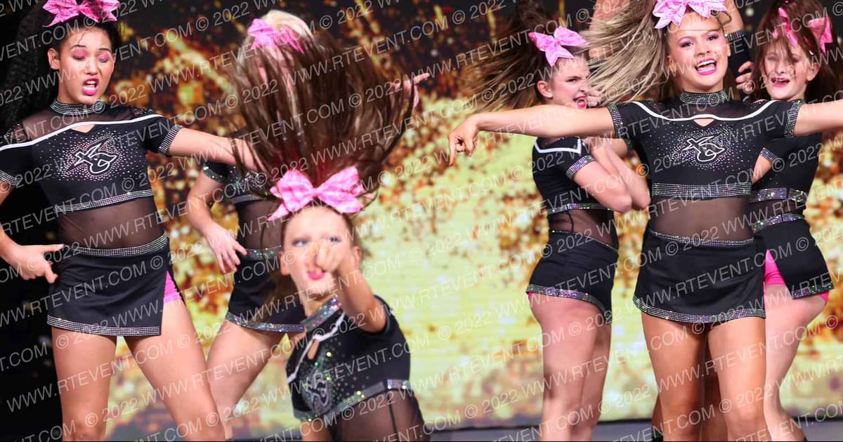Xtreme Thunder Cheer Black Ice · Gold Rush Super Floor One