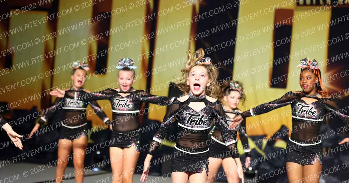 Tribe Cheer Firebirds · Gold Rush Super Floor Two
