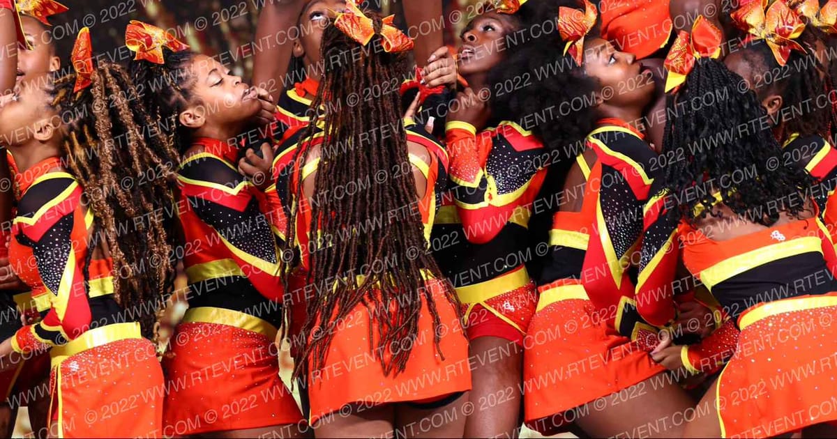 Blaze Cheer and Tumble FIYAH · Gold Rush Super Floor One