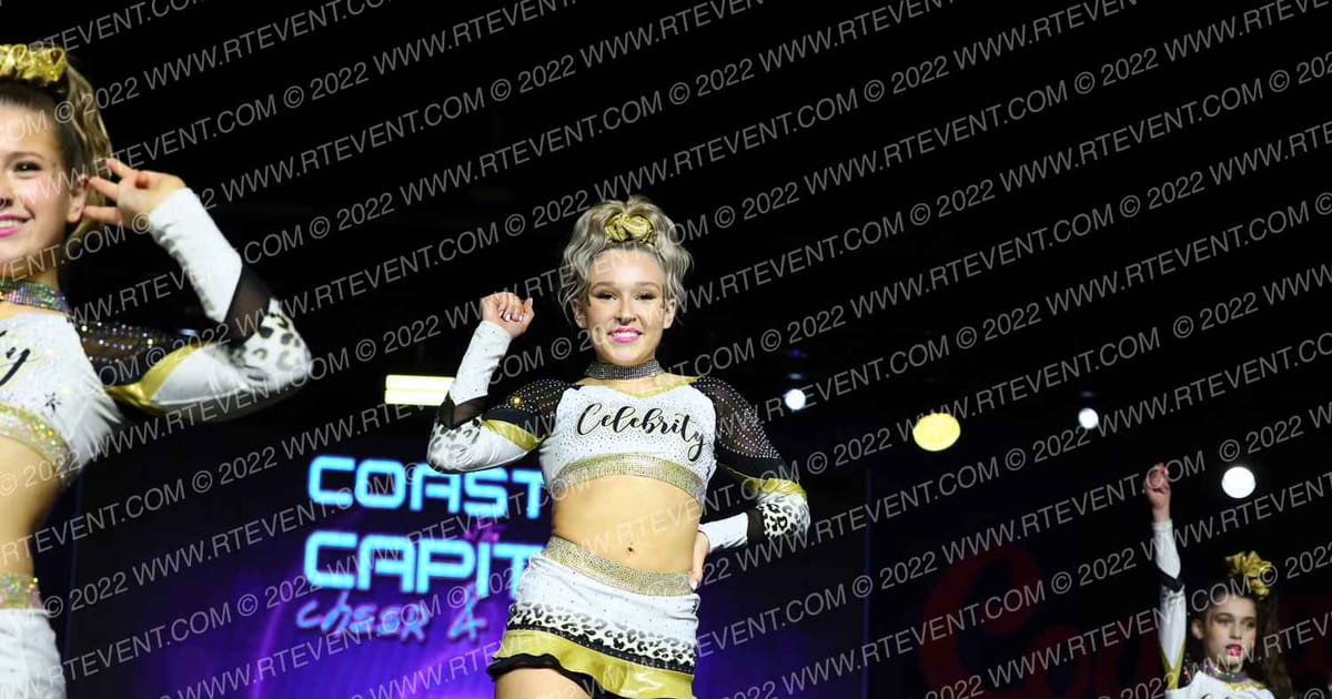 Celebrity Cheer GOLD3N GIRLS · Coastal at the Capitol