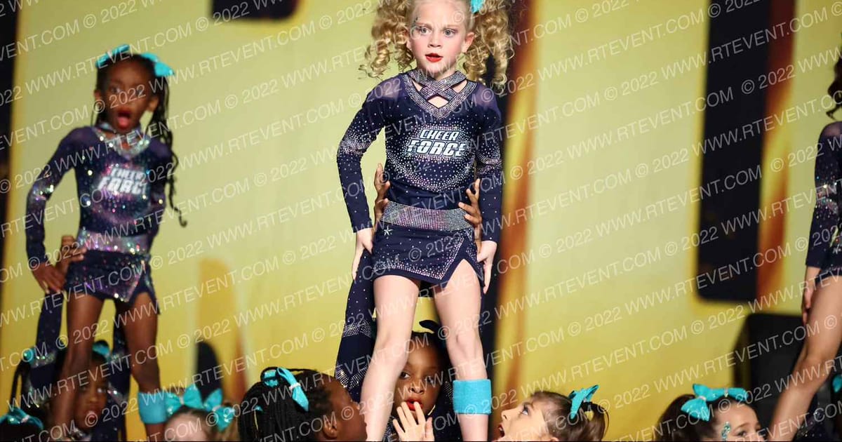 Cheer Force Arkansas Angels · Gold Rush Super Floor Two