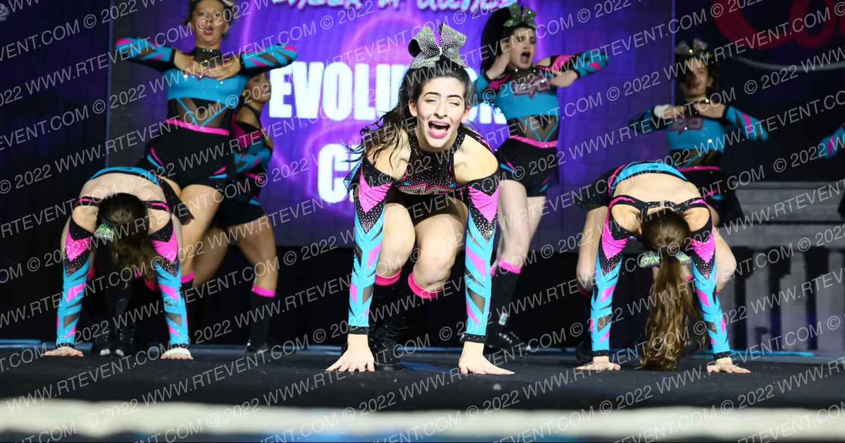 Evolution Cheer Teal Rage · Coastal at the Capitol