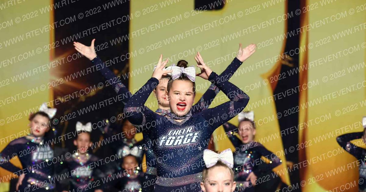 Cheer Force Arkansas Royals · Gold Rush Super Floor Two