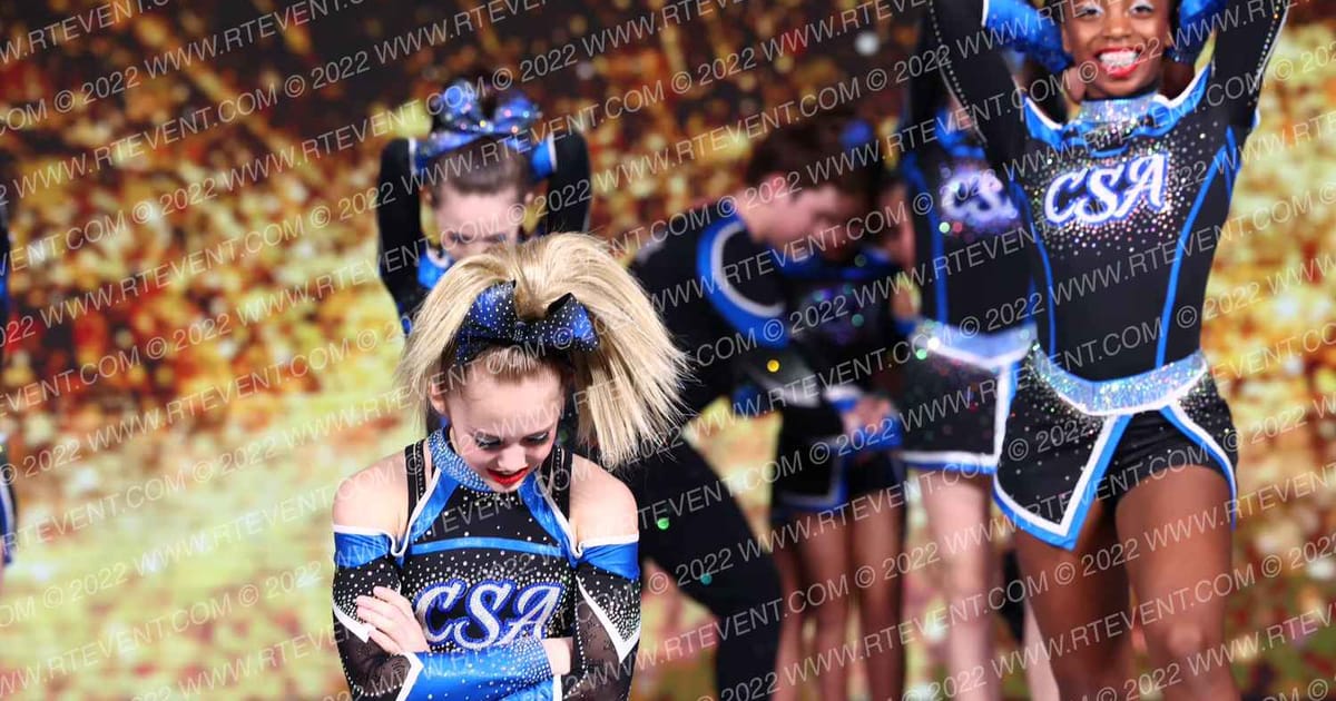 Cheer Star Athletics Force · Gold Rush Super Floor One