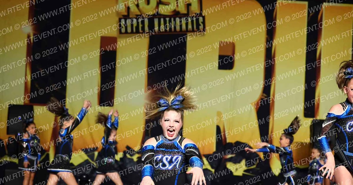 Cheer Star Athletics Energy · Gold Rush Super Floor Two