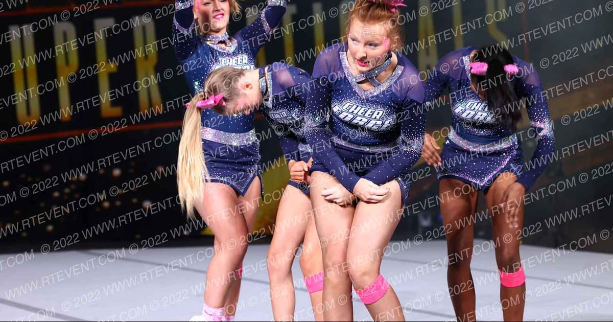 Cheer Force Arkansas LoveBirds · Gold Rush Super Floor One