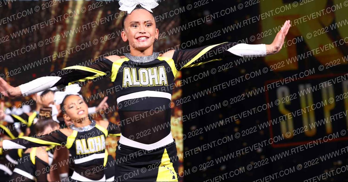 ALOHA CHEER ACADEMY Bam · Gold Rush Super Floor One
