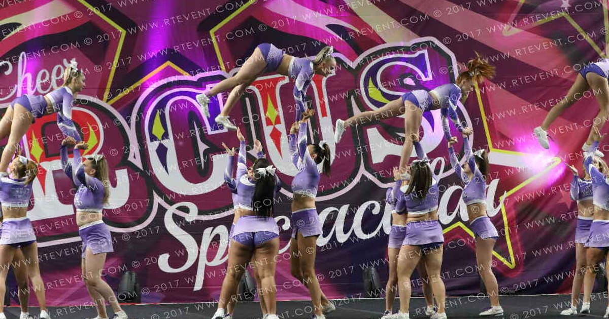 Cheer Evolution Small Medium Senior Level 1 · Circus Spectacular FC Essentials