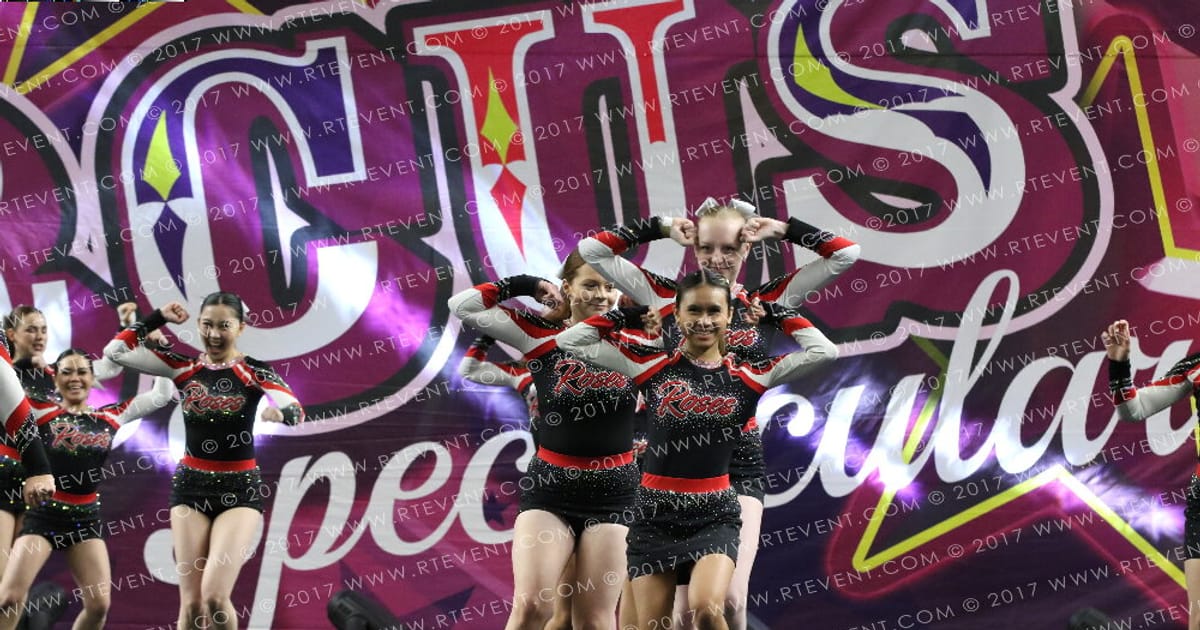 Portsmouth Phoenix Cheerleading Intensity · Circus Spectacular FC Essentials