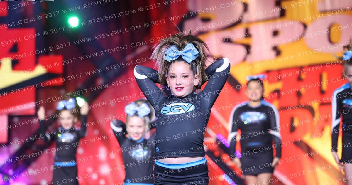 SCV All Stars Youth White · Spirit Sports Palm Springs Grand Nationals