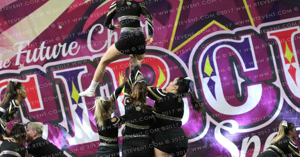 Sheffield Sabrecats Stunt Cheerleading Gold · Circus Spectacular FC Essentials