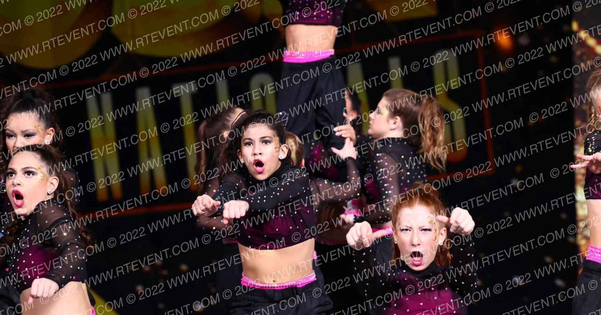 Alpha Cheer & Dance Hype · Gold Rush Super Floor One