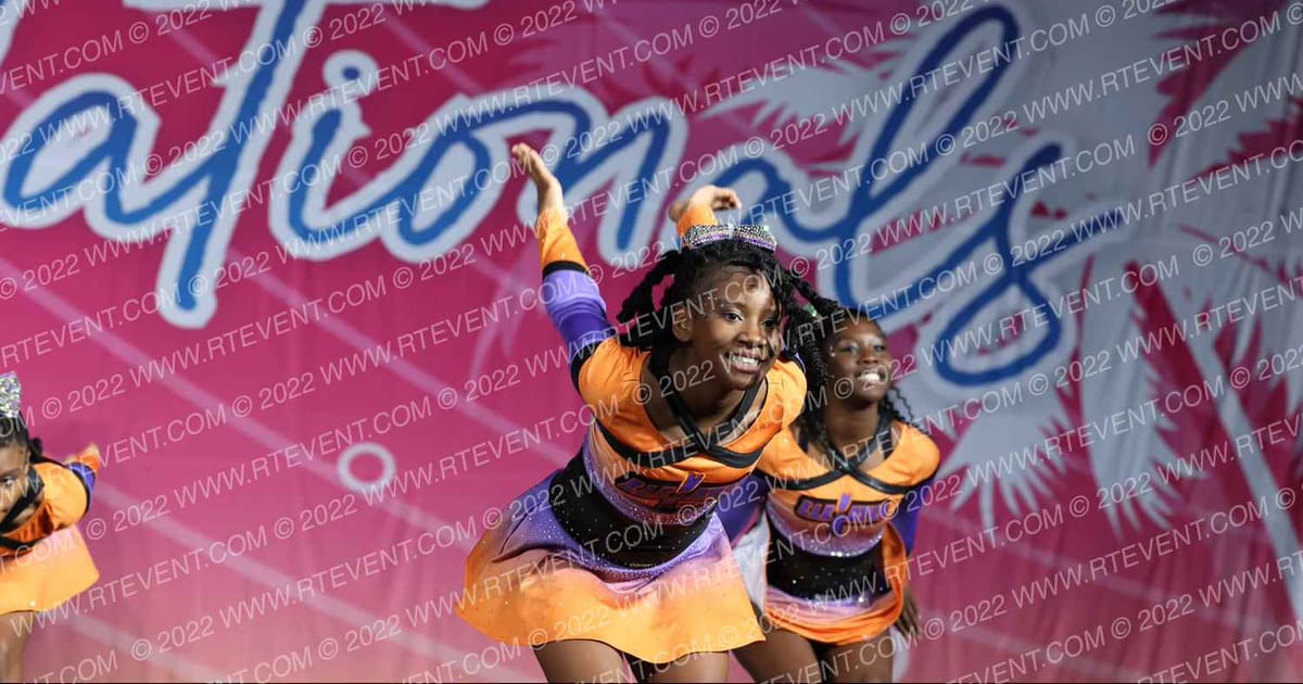 Elevated Cheer & Tumble DYNAMITE · Destin Beach Nationals