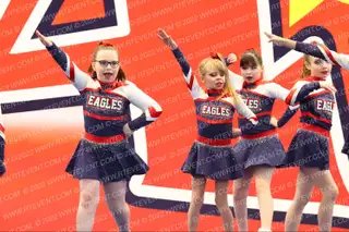 Eagles Elite Cheer Red Hot