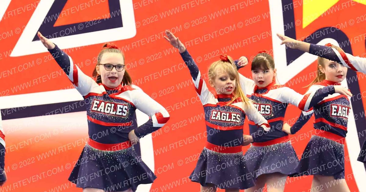 Eagles Elite Cheer Red Hot · Americas Best Bel Air Challenge
