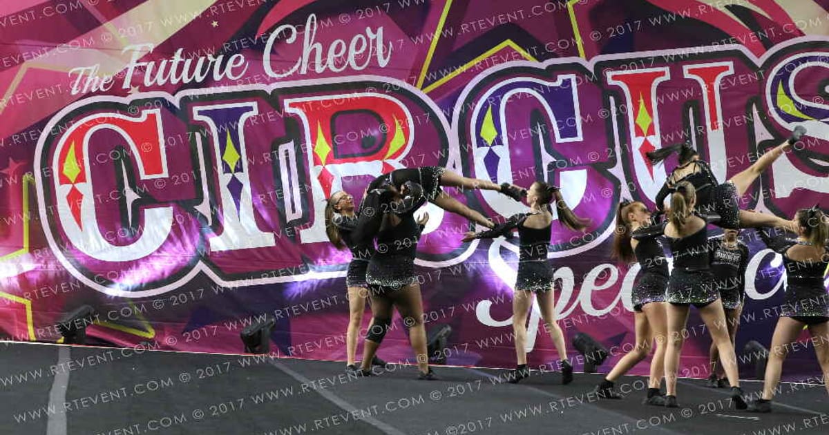 Panther athletics Cheerleading Black Panthers · Circus Spectacular FC Essentials