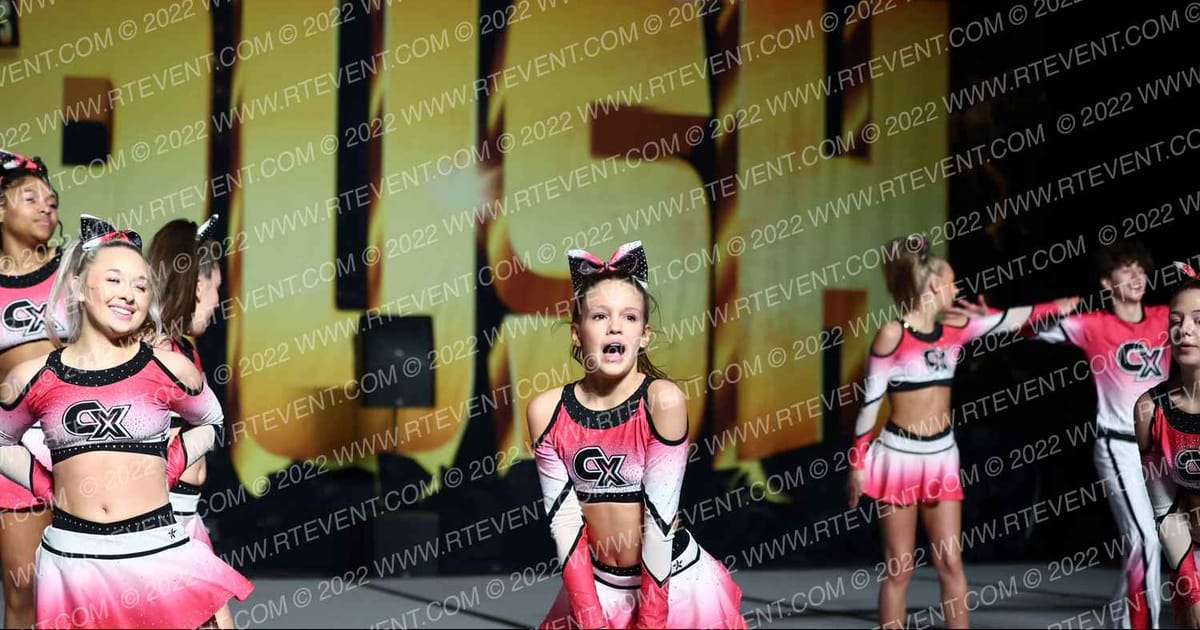Cheer Xpress X-Factor · Gold Rush Super Floor Two