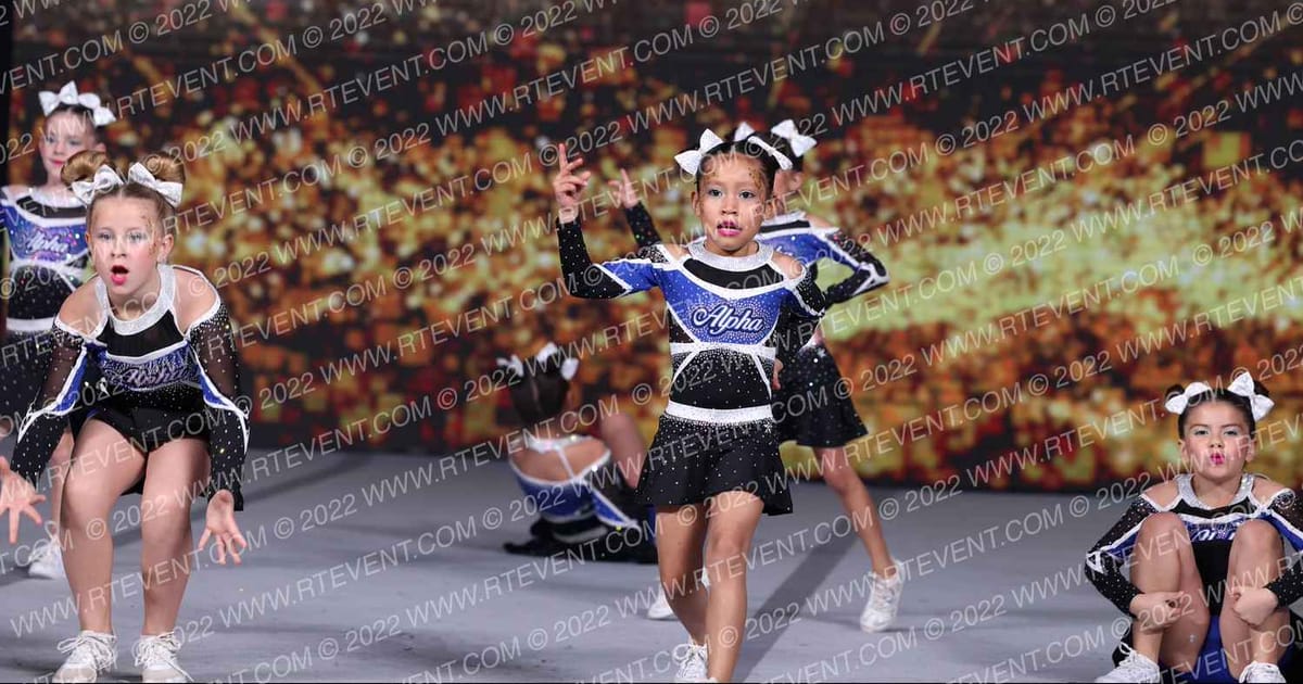 Alpha Cheer & Dance Sass · Gold Rush Super Floor One