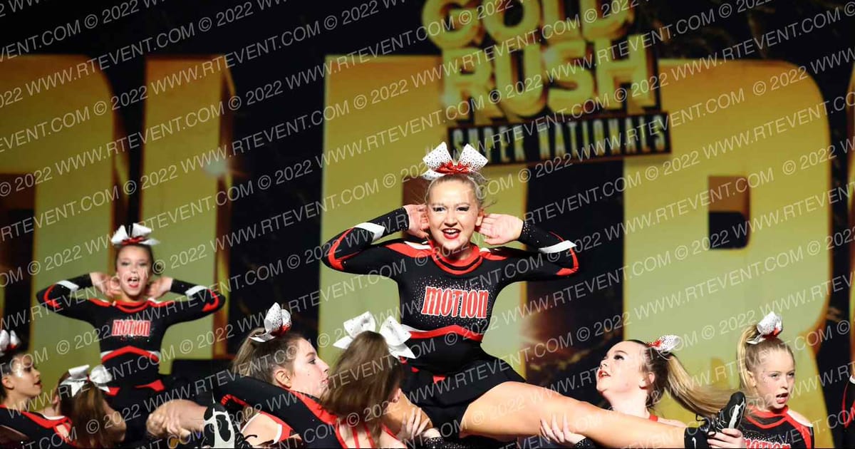 Motion Athletics Motion Radiant · Gold Rush Super Floor Two