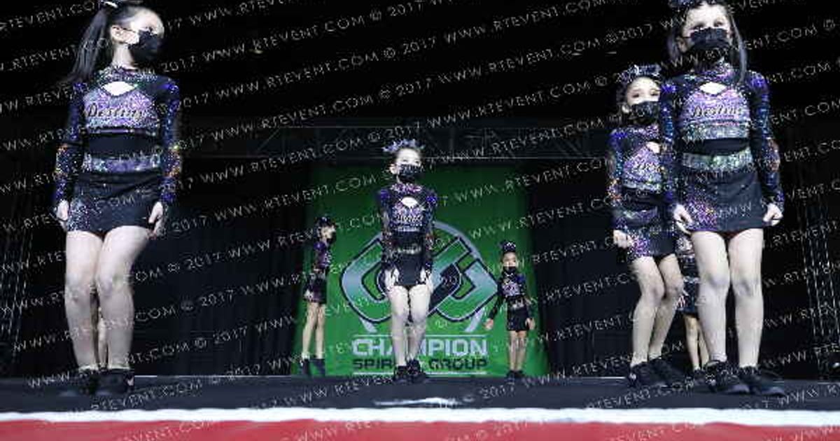 Cheer Destiny Allstars Mini Marvels · Schaumburg Grand Nationals DI DII