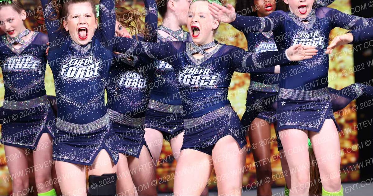 Cheer Force Arkansas Covert · Gold Rush Super Floor One
