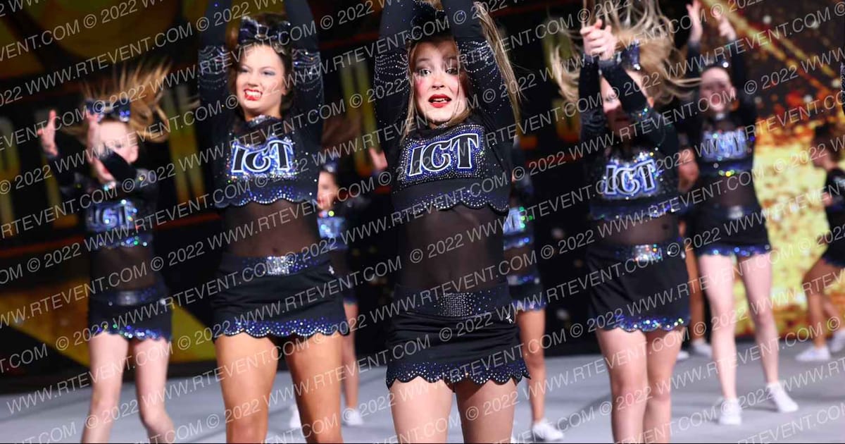 ICT Cheer Legacy (ICT Cheer Legacy) Skyrays · Gold Rush Super Floor One