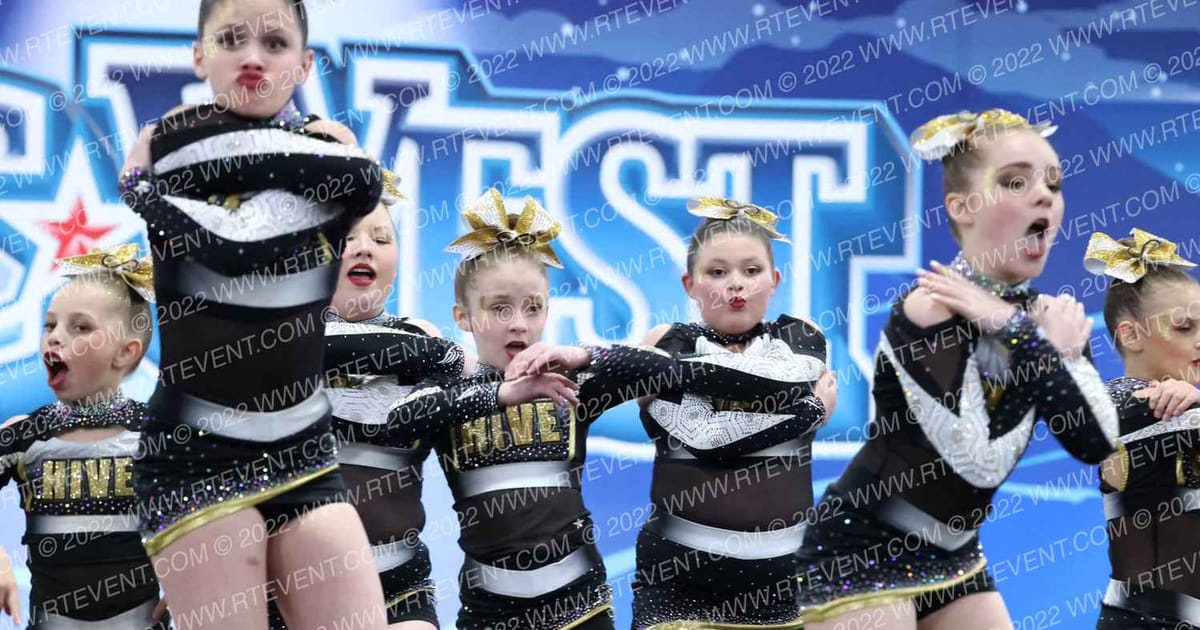 The Hive Cheer Golden Girls · PacWest Utah Challenge