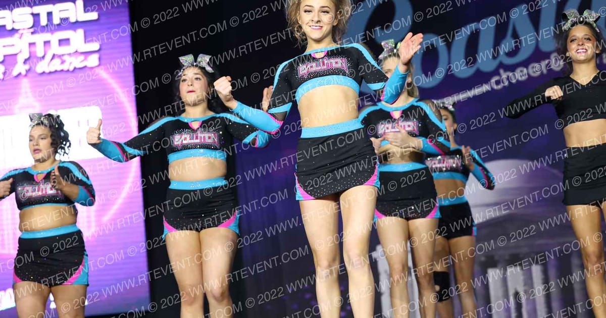 Evolution Cheer Teal Obsession · Coastal at the Capitol