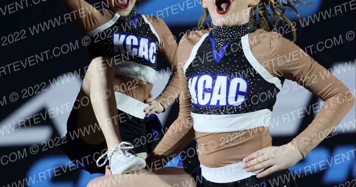 Kansas City Athletic Cheer SILVER · Athletic Kansas City Nationals