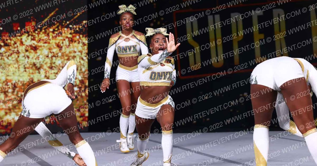 onyx cheer force Ice Storm · Gold Rush Super Floor One