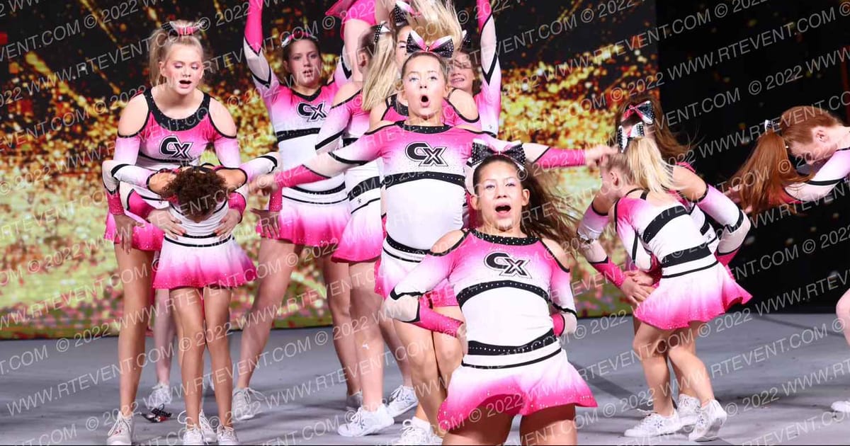 Cheer Xpress Onyx · Gold Rush Super Floor One